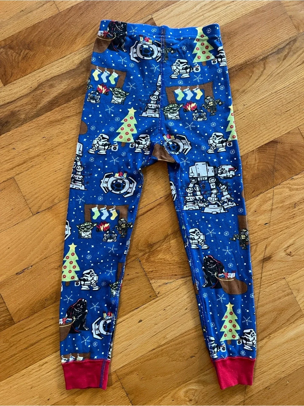 Hanna Andersson Star Wars Organic Cotton Christmas Pajama PJs Set Size 5